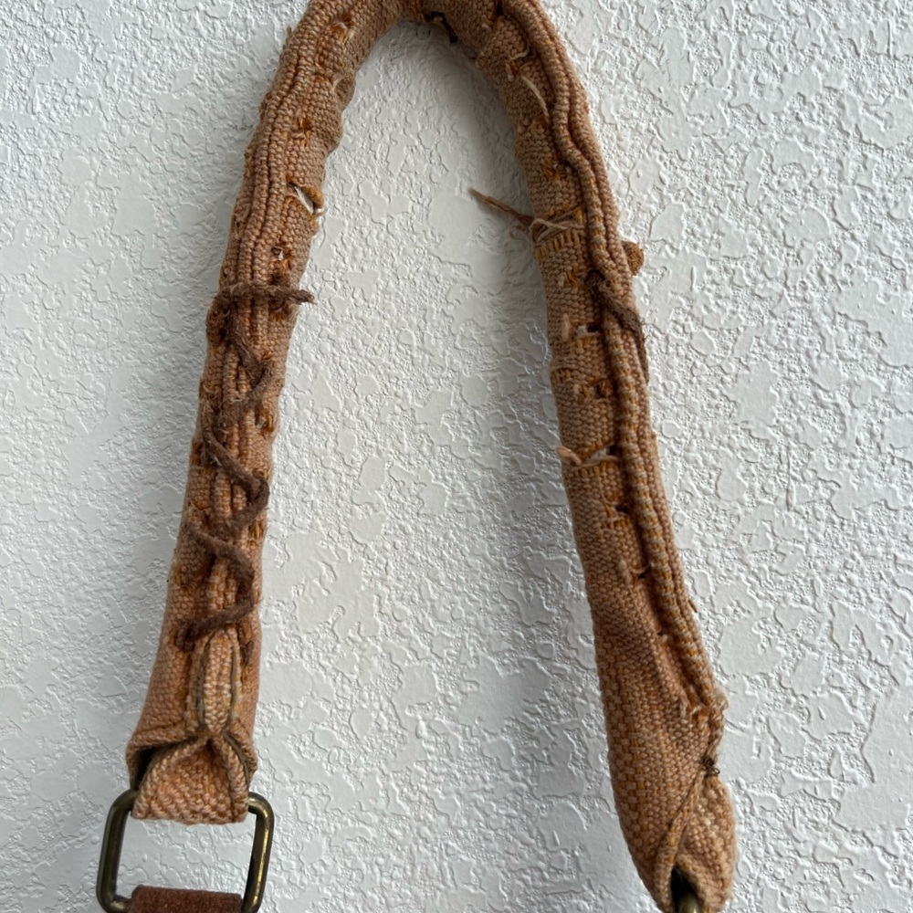 COPY - Free People Canvas/Suede Brown Hobo Bag - Picture 5 of 16